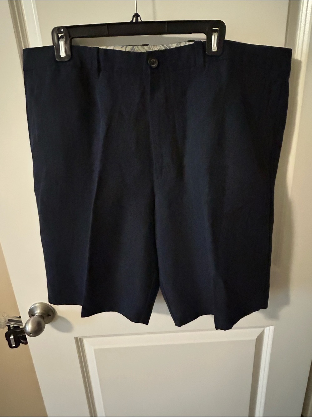 Tommy Bahama Navy Flat Front Men's Shorts